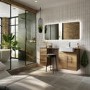 Rectangular Backlit Heated Bathroom Mirror with Lights 1400x600mm- hib. Ambience 140