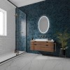 Oval LED Heated Bathroom Mirror 800 x 500mm- HiB Arena 80