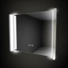 HIB Fold 80 - Rectangular Led Bathroom Mirror with Demister 800 x 600mm