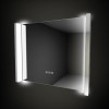 HIB Fold 80 - Rectangular Led Heated Bathroom Mirror 800 x 600mm