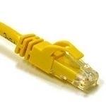 Cables To Go 0.5m Cat6 550MHz Snagless Patch Cable Yellow Cables To Go 0.5m Cat6 550MHz Snagless Patch Cable Yellow
