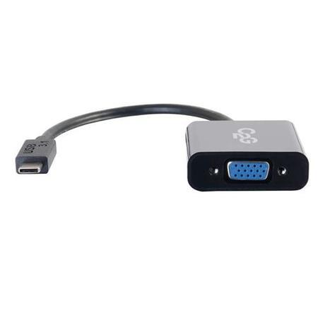 C2G USB C to VGA Video Adapter Black