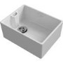 Single Bowl White Ceramic Kitchen Sink - Reginox Belfast