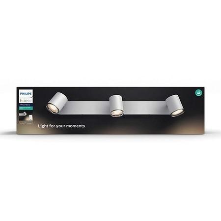 Philips Hue Adore Bathroom 3 x GU10 Spotlight - White