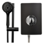 GRADE A1 - Triton Aspirante 9.5kW Matte Black Electric Shower