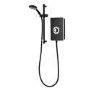 GRADE A1 - Triton Aspirante 9.5kW Matte Black Electric Shower