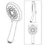 GRADE A1 - Triton Aspirante 9.5kW Matte Black Electric Shower