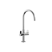ONLY OPENED - Verla Monobloc Kitchen Tap Chrome Abode AT1234