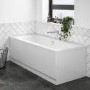 GRADE A1 - Chiltern Square Double Ended Bath - 1800 x 800mm