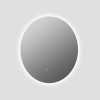 Round Backlit LED Bathroom Mirror with Demister 800mm - Luna