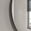 GRADE A1 - 800 x 800mm Round Backlit Mirror - Luna