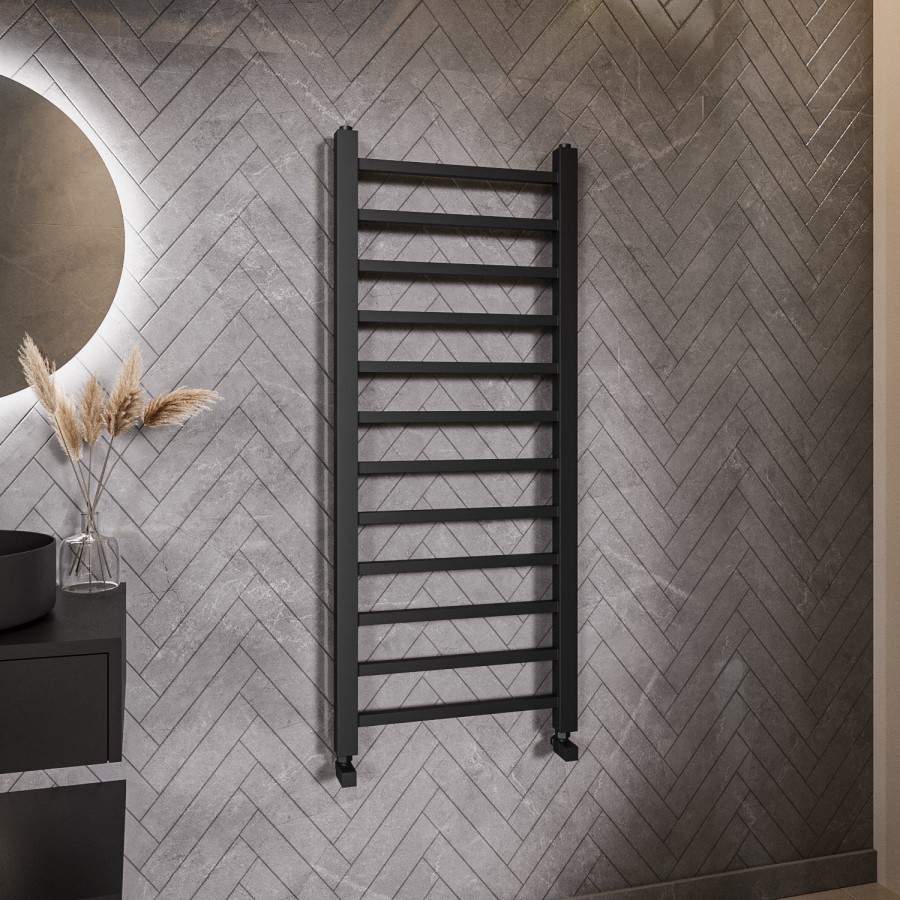 GRADE A1 - 1200x500 (12 bars) Matt Black