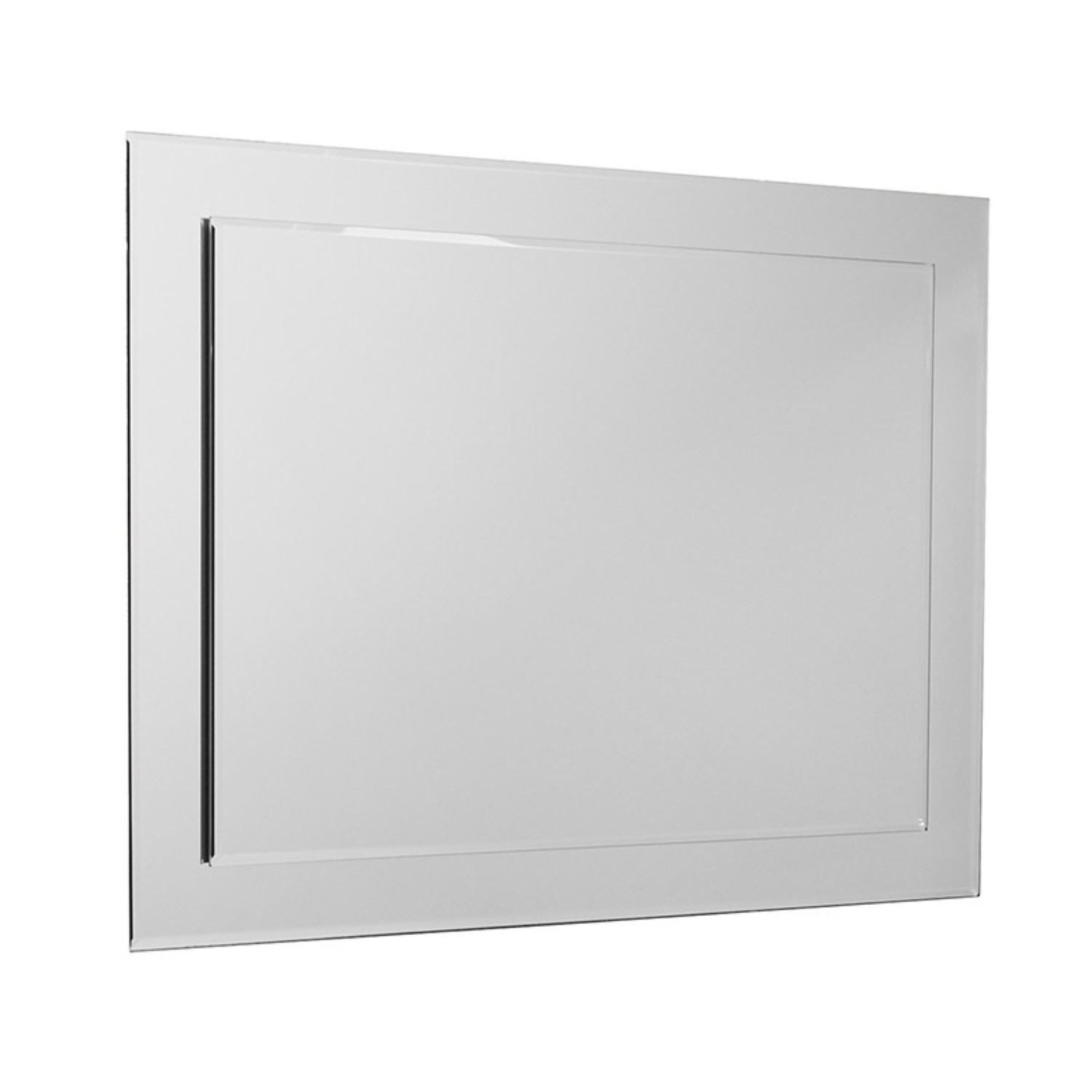 Rectangular Bathroom Mirror 600 x 400mm - Tucana - Better Bathrooms
