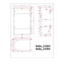 GRADE A1 - Harper 500mm WC Toilet Unit Grey Lacquered