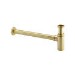 Brushed Brass Round Basin Bottle Trap - Arissa