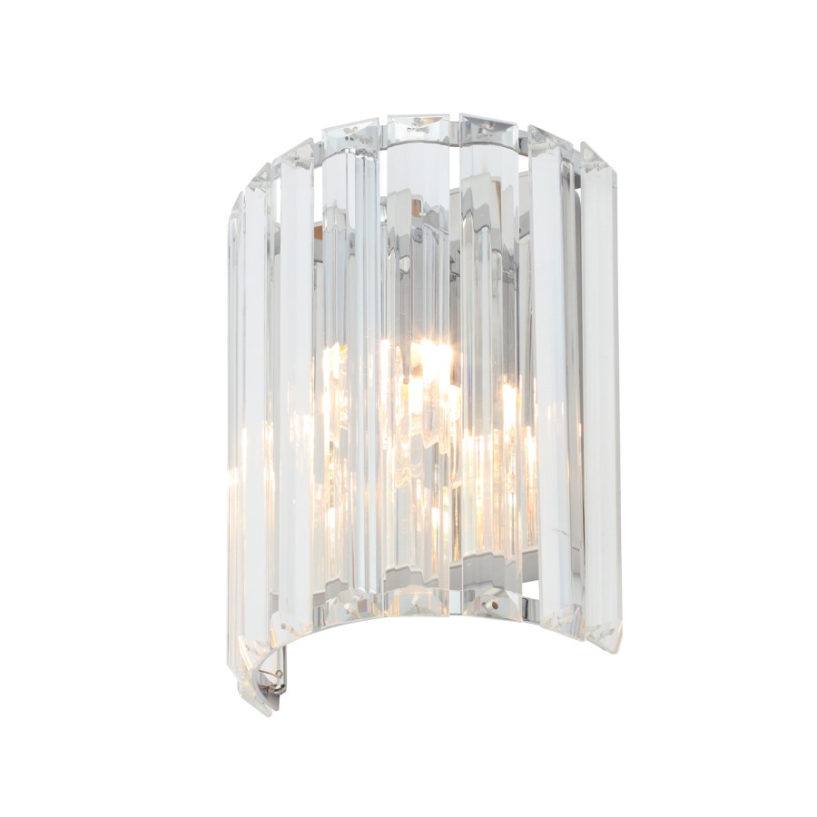 Dimmable Chrome Bathroom Wall Light - Pegasi