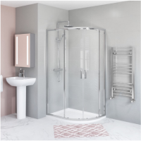 GRADE A1 - Carina 900x760mm 6mm Offset Quadrant