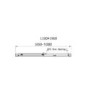 Chrome 6mm Glass Sliding Shower Door 1100mm -Carina