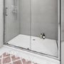 GRADE A1 - 1700mm Sliding Shower Door-Carina