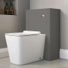 Nottingham Grey 500mm WC Toilet Unit