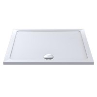 GRADE A1 - 1300 x 800mm Low Profile Rectangular Shower Tray - Purity