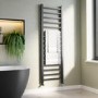 GRADE A1 - Gunmetal Grey Towel Radiator 1600 x 500mm - Sonoran