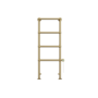 ALMOST PERFECT - 1200mm Electric Towel Rail Brushed Brass- Regent