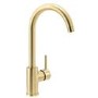 ONLY OPENED - Abode Nico Single Lever Mixer Tap - Brushed Brass