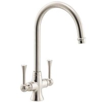 IMPERFECT - Abode Gatsby Dual Lever Mixer Tap - Brushed Nickel