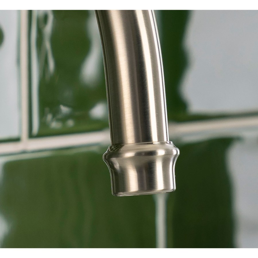 IMPERFECT - Abode Gatsby Dual Lever Mixer Tap - Brushed Nickel