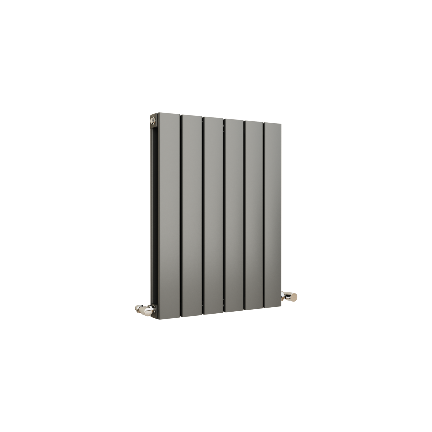 Eco Eleganza Anthracite Horizontal Flat Designer Aluminium Radiator ...
