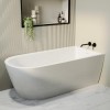 Freestanding Single Ended Right Hand Corner Bath 1650 x 800mm - Amaro