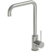 Reginox Brushed Steel Single Lever Monobloc Kitchen Tap - Angel