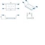 White Wall Mounted Folding Shower Seat - Croydex