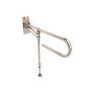 GRADE A1 - Stainless Steel Fold Away Hand Rail with Leg