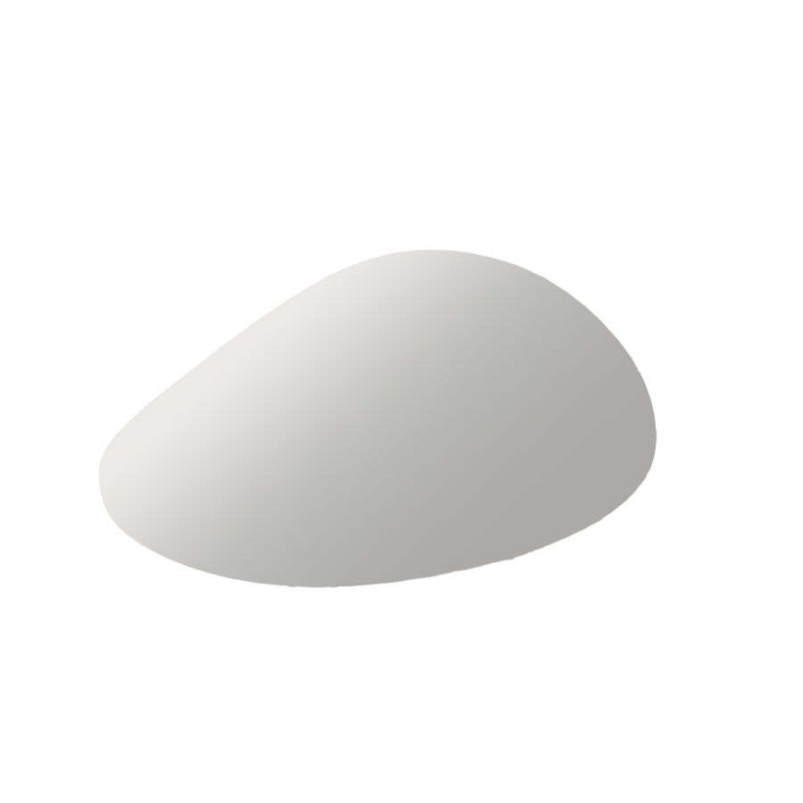 Pebble Frameless Bathroom Mirror 600 x 1000mm - Apollo