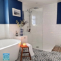 GRADE A1 - 800mm Frameless Wet Room Shower Screen - Corvus