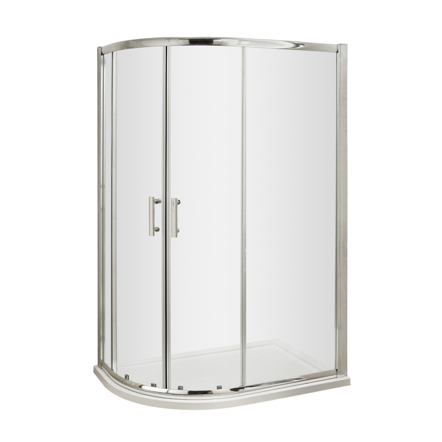 900 x 760mm Offset Quadrant Shower Enclosure- Fiji