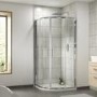 900 x 900mm Quadrant Shower Enclosure - 6mm Glass - Fiji
