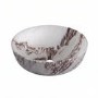 Marble Effect Round Countertop Basin 415mm - Arabella