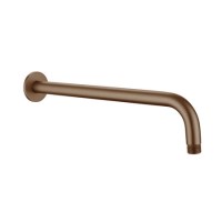 Brushed Bronze 300mm Round Shower Arm - Arissa Brushed Bronze 300mm Round Shower Arm - Arissa