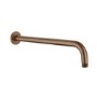 Brushed Bronze 300mm Round Shower Arm - Arissa