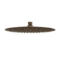 Brushed Bronze Ultra Slim 250mm Shower Head - Arissa