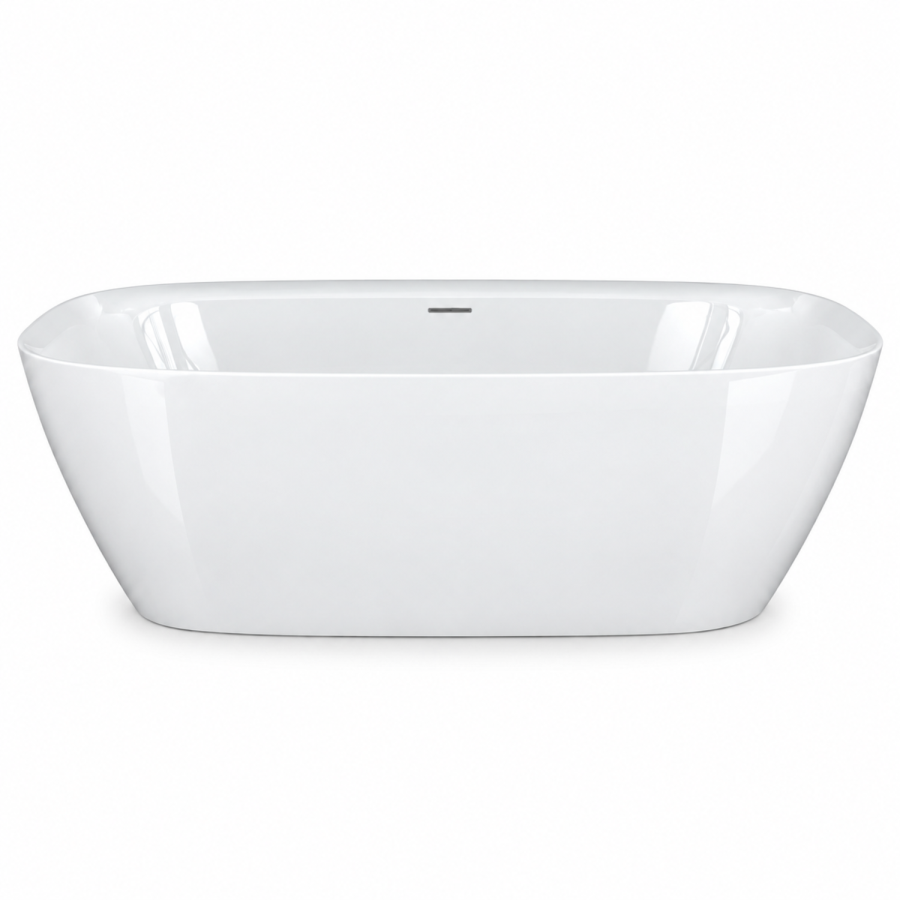 Freestanding Double Ended Bath 1650 x 780mm - Arcus