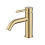 Brushed Brass basin tap and bath filler tap pack - Arissa