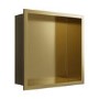 Brass Shower Niche 305 x 305mm - Arissa