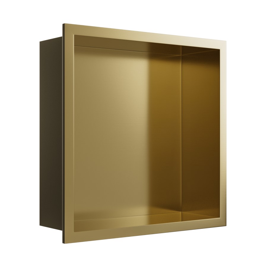 Brass Shower Niche 305 x 305mm - Arissa