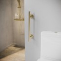 ARIBB450GR Brass Bathroom Grab Rail 450 x 77mm - Arissa