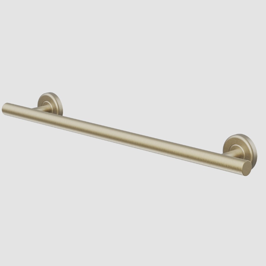 Brass Bathroom Grab Rail 600 x 77mm - Arissa