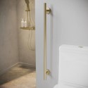 ARIBB700GR Brass Bathroom Grab Rail 700 x 77mm - Arissa